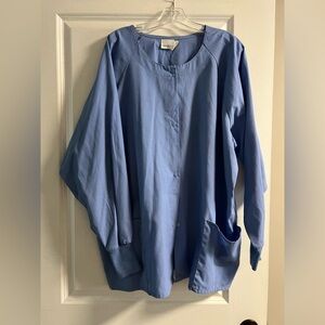 White Swan Fundamentals Women’s Scrub Jacket - navy